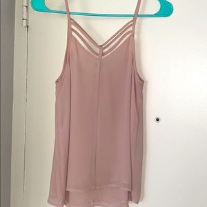Pink tank top